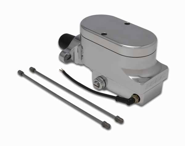 SSBC Combo Billet Aluminum Dual Bowl Master Cylinder with Plain Cap - A0473-1