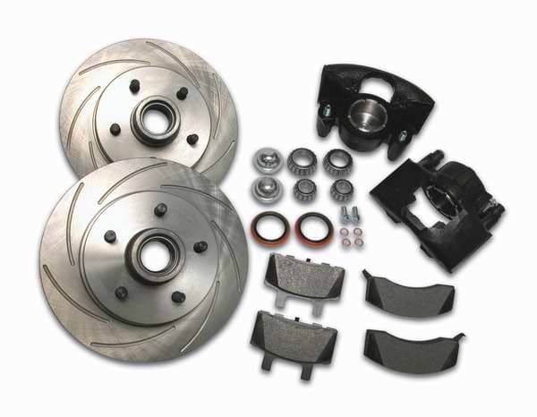 SSBC Disc to Disc Upgrade to Larger Than Stock Single-Piston Cast Iron Calipers - Front - A126-14