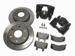 SSBC Disc to Disc Upgrade to Larger Than Stock Single-Piston Cast Iron Calipers - Front - A126-18