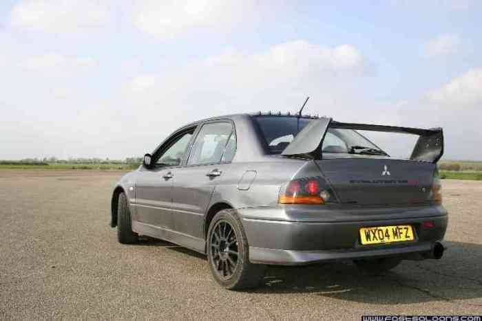 Lancer Carbon Fiber Roof Spoiler thumbnail 3
