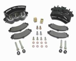 SSBC Direct Bolt-On Force 10 Tri-Power 3-Piston Aluminum Calipers & Pads - Rear - A187-3