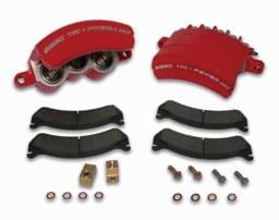 SSBC Direct Bolt-On Force 10 Tri-Power HD 3-Piston Aluminum Calipers & Pads - Front - A187-4
