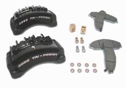 SSBC Direct Bolt-On Force 10 Tri-Power 3-Piston Aluminum Calipers & Pads - Front - A187-5