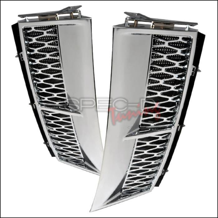 Land Rover Range Rover Spec-D L322 Side Vent - Chrome - VENT-RRL32203SS