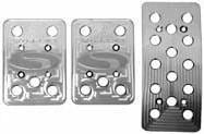 Ford Mustang Steeda Billet Pedal Covers thumbnail 2