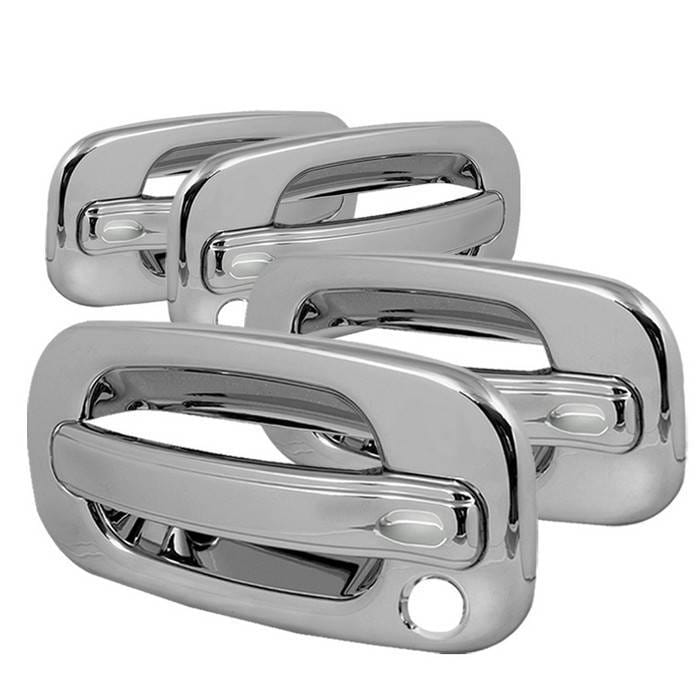 GMC Sierra Spyder Door Handle - With Passenger Side Key Hole - Chrome - CA-DH-CS99-4D-WP