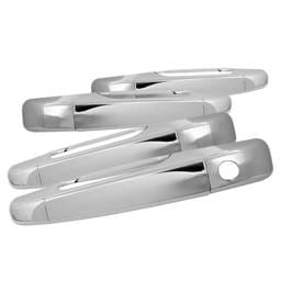 Chevrolet Suburban Spyder Door Handle - No Passenger Side Key Hole - Chrome - CA-DH-CT07-4D-NP