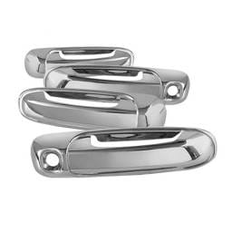 Jeep Grand Cherokee Spyder Door Handle - With Passenger Side Key Hole - Chrome - CA-DH-DR02-4D-WP