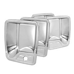 Ford F250 Superduty Spyder Door Handle - No Passenger Side Key Hole - Chrome - CA-DH-FEXC00-NP