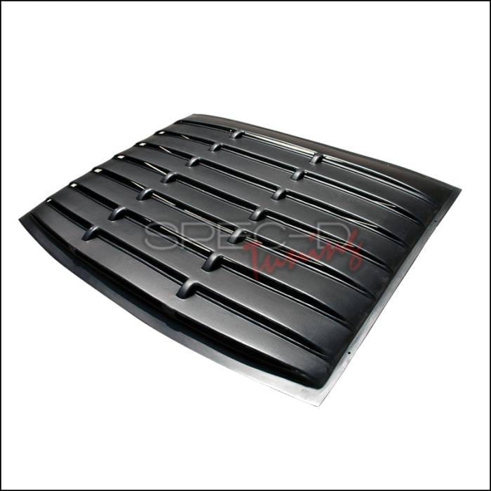 Ford Mustang Spec-D Rear Window Louver - WLUR-MST05BK-RS