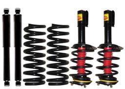 Chevrolet Uplander Strutmasters Front Coil Over Struts & Rear Coil Spring with Shocks 4 Wheel Conversion Kit - BT-F1-R1-AWD