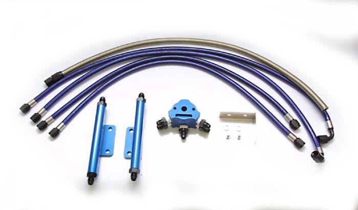 Subaru WRX Agency Power High-Flow Fuel Rail Kit with Hardware & Lines thumbnail 2