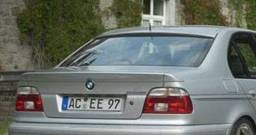 E39 Rear Decklid Spoiler, 3-pce