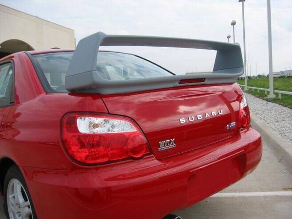 Wing Spoiler V8 OE Style-ABS thumbnail 2