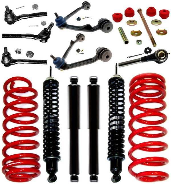 Lincoln Navigator Strutmasters Front Coil Over Shock & Rear Coil Spring 4 Wheel Conversion Kit - XN44-1-BUN