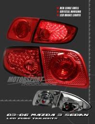 Red Euro LED Taillights