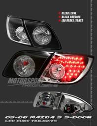 Black LED Taillights