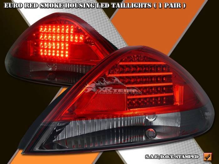 Red Smoked LED Taillights