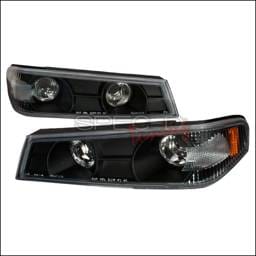 GMC Canyon Spec-D Corner Lights - Black - 2LC-COL04JM-TM