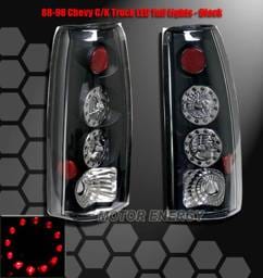 Black Altezza LED Taillights