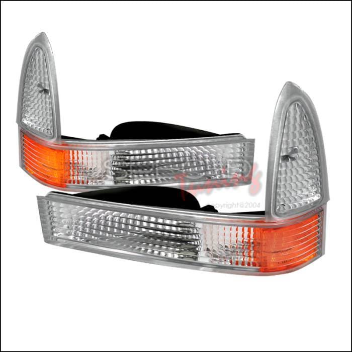 Ford F250 Spec-D Corner Lights - Chrome - 2LC-F25099-RS