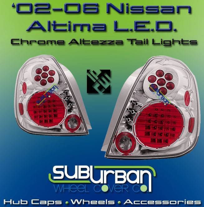 Chrome Housing Crystal LED Taillights