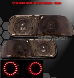 JDM Smoked LED Taillights