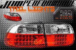 Red Smoke LED Taillights