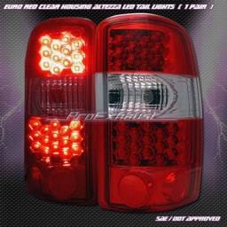 Euro Red Clear LED Taillights