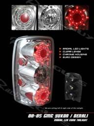 Euro Chrome LED Taillights