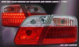 Euro Red Clear Taillights