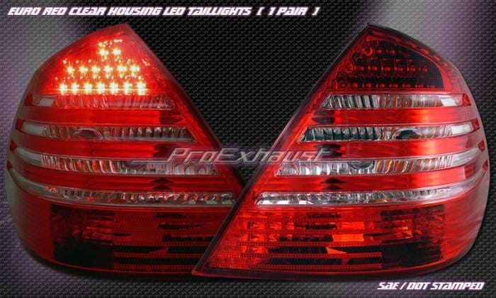 Euro Red LED Taillights