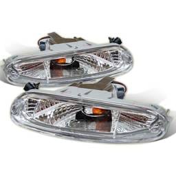 Mazda MX5 Spyder Bumper Lights - Clear - CBL-DP-MMX590-C