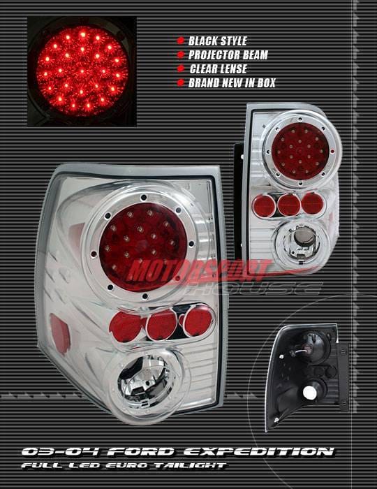 Euro Chrome LED Taillights