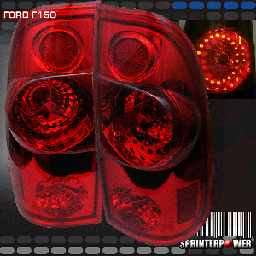 All Red Altezza LED Taillights