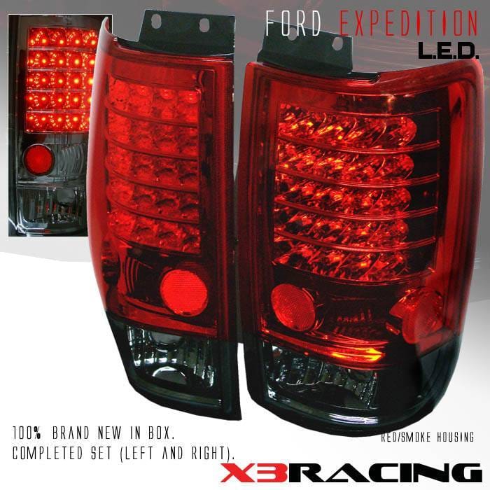 Red Smoke LED Taillights