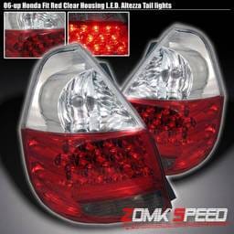 JDM Red Clear LED Taillights