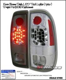 Euro Chrome LED Taillights