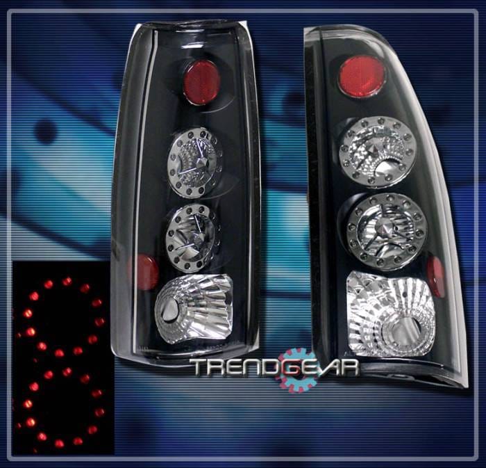Black  LED Taillights