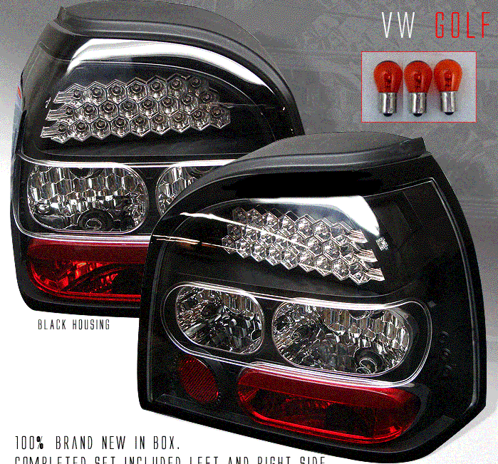 Black Altezza LED Taillights