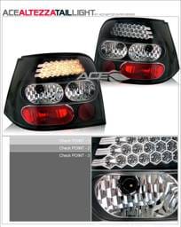 Black Altezza LED Taillights