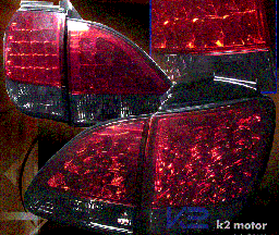 Red Smoke Altezza LED Taillights