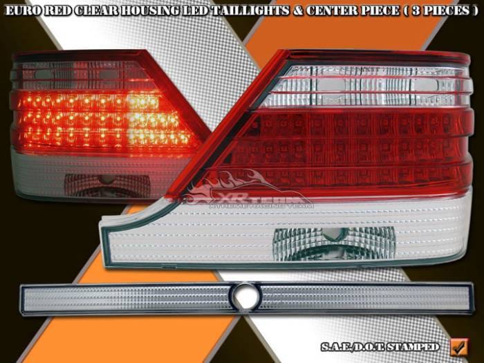 Red Clear LED Taillights