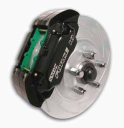 SSBC Disc Brake Kit with Force 10 Extreme 4-Piston Aluminum Calipers & 13 Inch Rotors - Front - A112-8