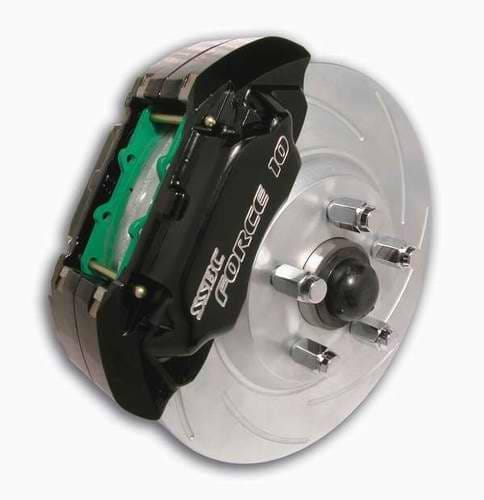 SSBC Disc Brake Kit with Force 10 Extreme 4-Piston Aluminum Calipers & 13 Inch Rotors - Front - A112-8