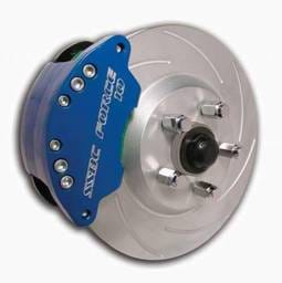 SSBC Disc Brake Kit with Force 10 Super-Twin 2-Piston Aluminum Calipers & 13 Inch Rotors - Front - A112-9