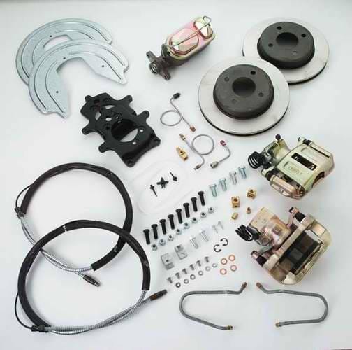 SSBC Drum to Disc Brake Conversion Kit for 4 Lug Axles  - Rear - A112-93