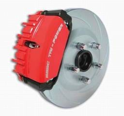 SSBC Disc Brake Kit with Force 10 Tri-Power 3-Piston Aluminum Calipers & 13 Inch Rotors - Front - A123-15