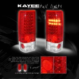 Red Clear LED Taillights