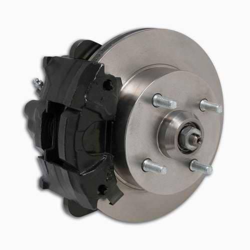 SSBC Power Drum to Disc Brake Conversion Kit with 2 Inch Drop Spindles & 2 Piston Aluminum Calipers - Front - A120-5